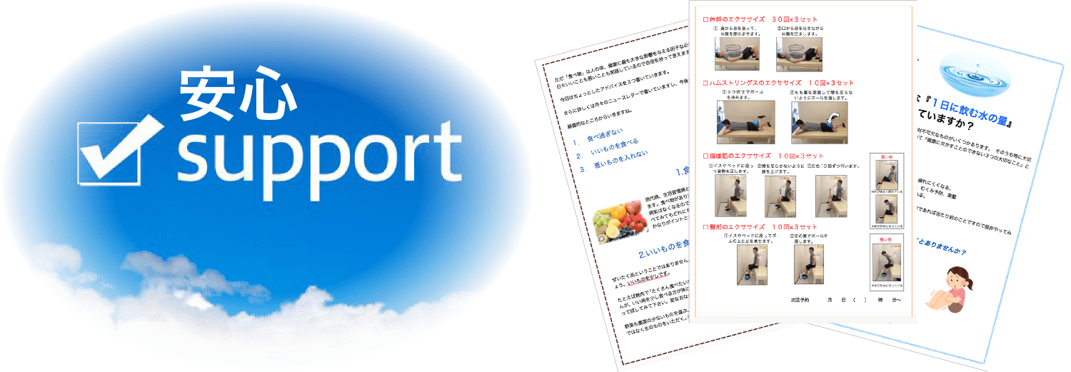 アフターフォロー